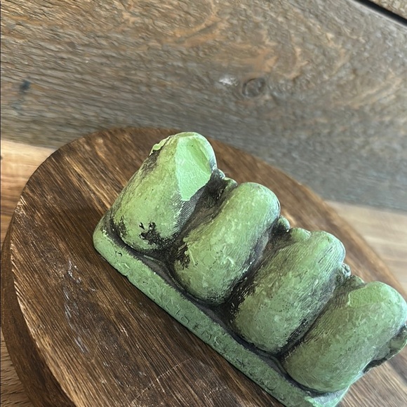 VINTAGE 1960's CAL THEMES CHALKWARE FOUR WISE MONKEYS SEE HEAR SPEAK FUN NO EVIL - Picture 8 of 11